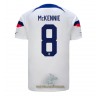 Officiële Voetbalshirt USA Weston McKennie 8 Thuis WK 2022 - Heren